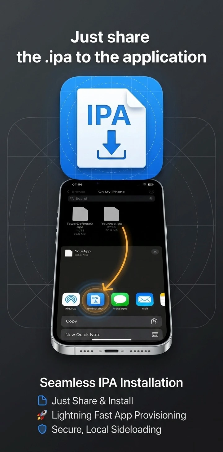 Ipa Projects IPA Installer — Direct .ipa Installation